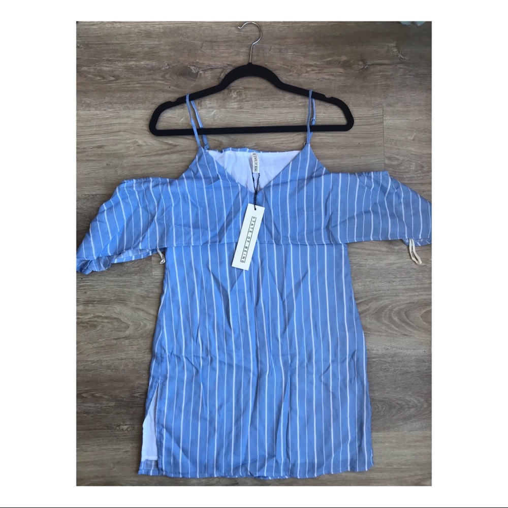 State Of Being Cold Shoulder Tunic